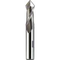 Melin Tool Co 1/8" Dia., 3/8" Shank, 3/8" LOC, 2-5/16" OAL, 2 Flute 82° Cobalt Drill Mill, TiCN A-1204-DP82-TiCN